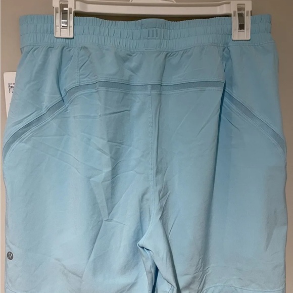 NWT Lululemon Pace Breaker Short 7” Lined CYNB Cyan Blue Size Large - Picture 8 of 8